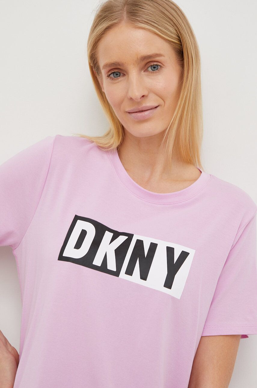 DKNY Tričko bílá barva - Pepit.cz