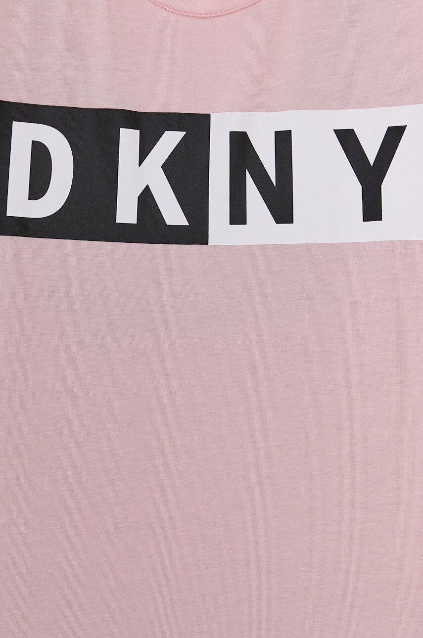 DKNY Tričko dámské růžová barva - Pepit.cz