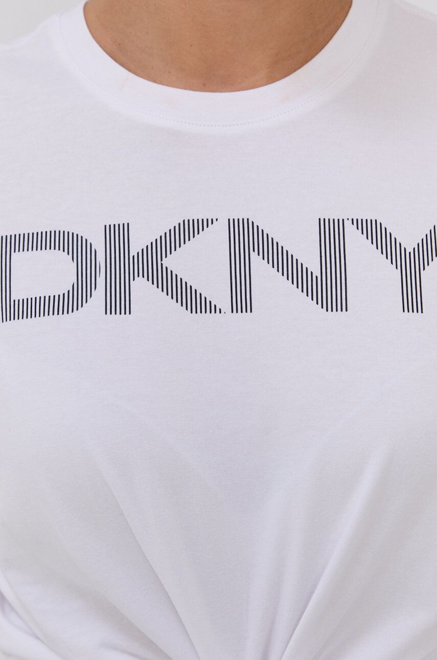 DKNY Tričko dámské bílá barva - Pepit.cz