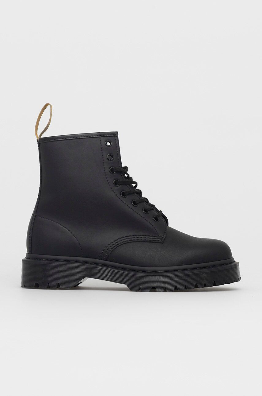 Dr. Martens Farmářky Vegan 1460 Bex Mono unisex černá barva na plochém podpatku 27032001 - Pepit.cz