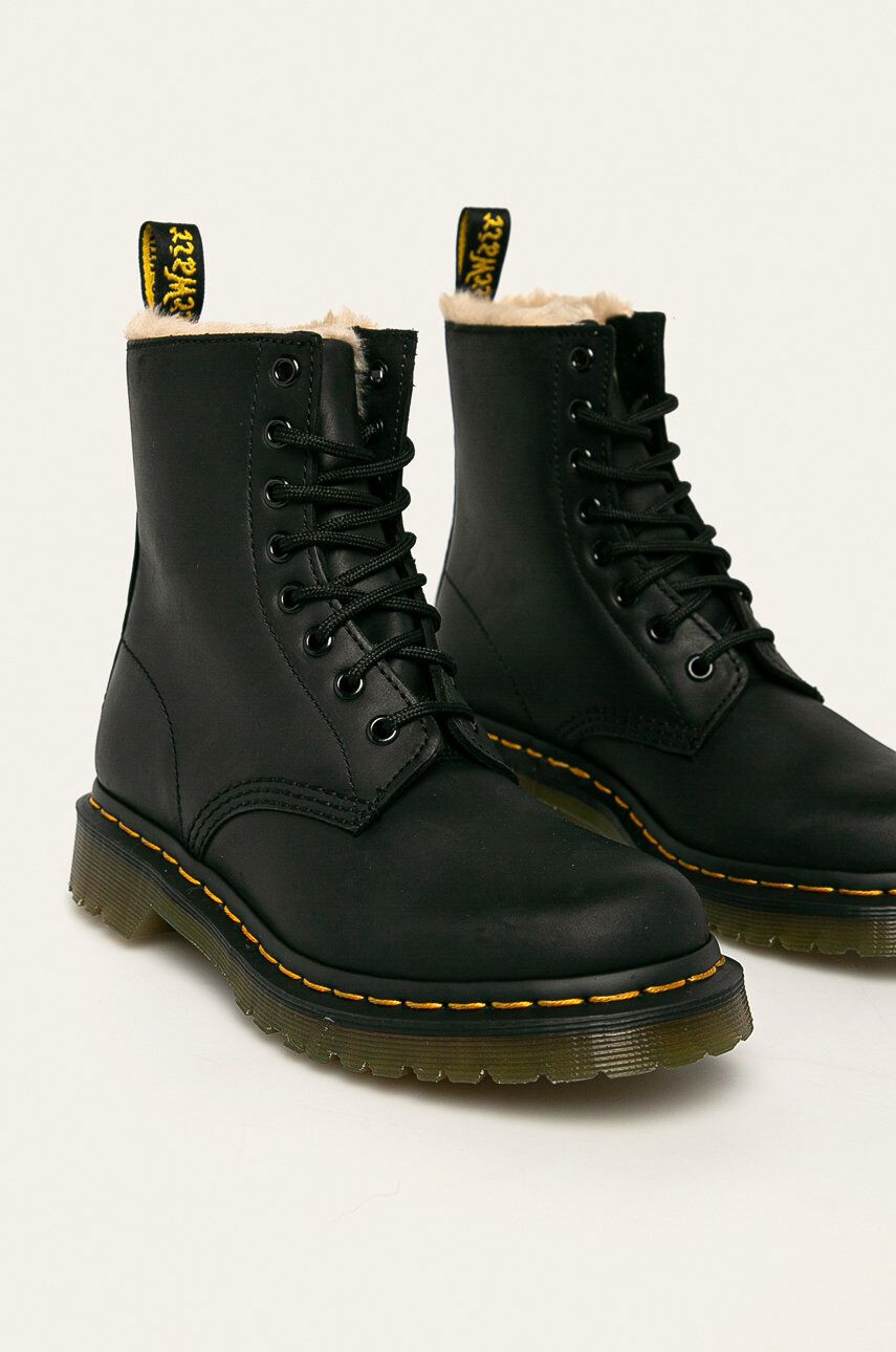 Dr. Martens Kožené farmářky 21797001-Black - Pepit.cz