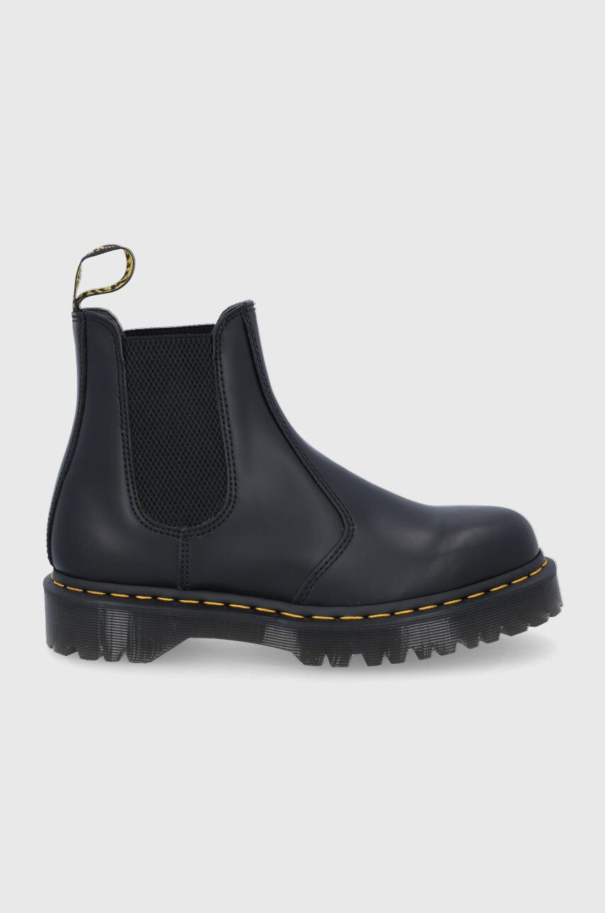 Dr. Martens Kožené kotníkové boty 2976 Bex dámské černá barva na platformě 26205001 - Pepit.cz