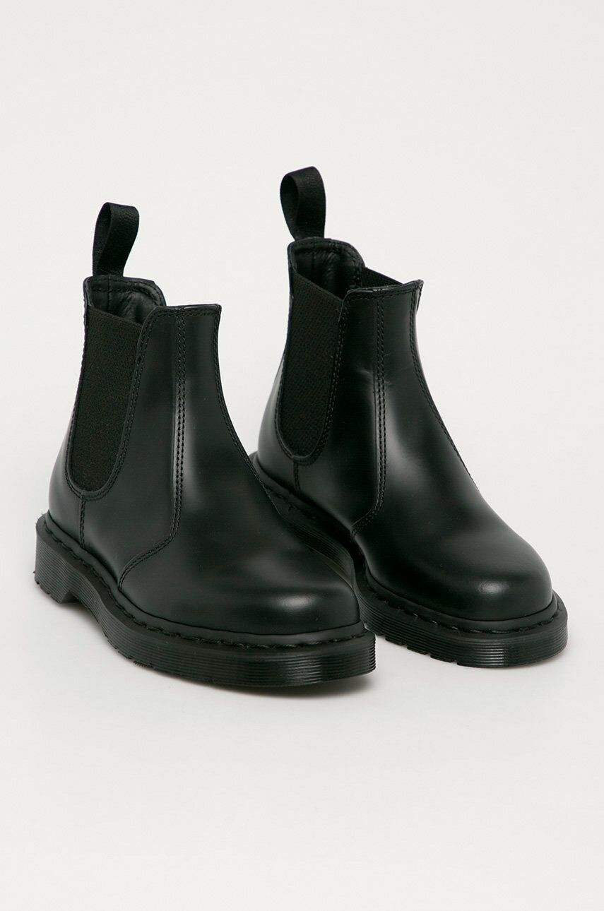 Dr. Martens Kožené kotníkové boty 2976 Mono 25685001-BLACK - Pepit.cz