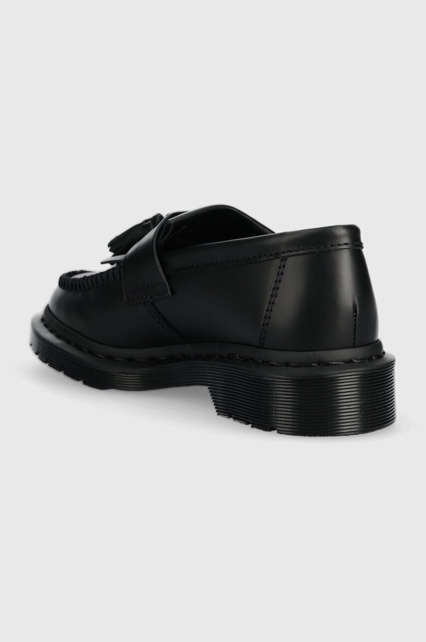 Dr. Martens Kožené mokasíny Adrian Mono dámské černá barva na plochém podpatku DM30637001 - Pepit.cz