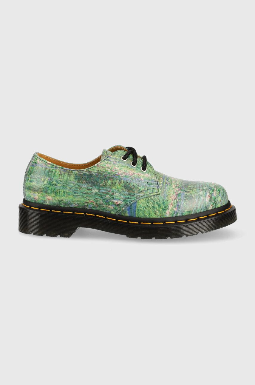 Dr. Martens Kožené polobotky The National Gallery 1461 Lily Pond Shoes - Pepit.cz