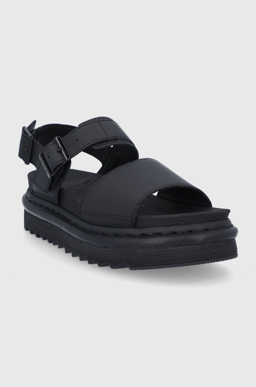 Dr. Martens Kožené sandály Voss dámské černá barva na platformě DM23802001.Voss-Black - Pepit.cz