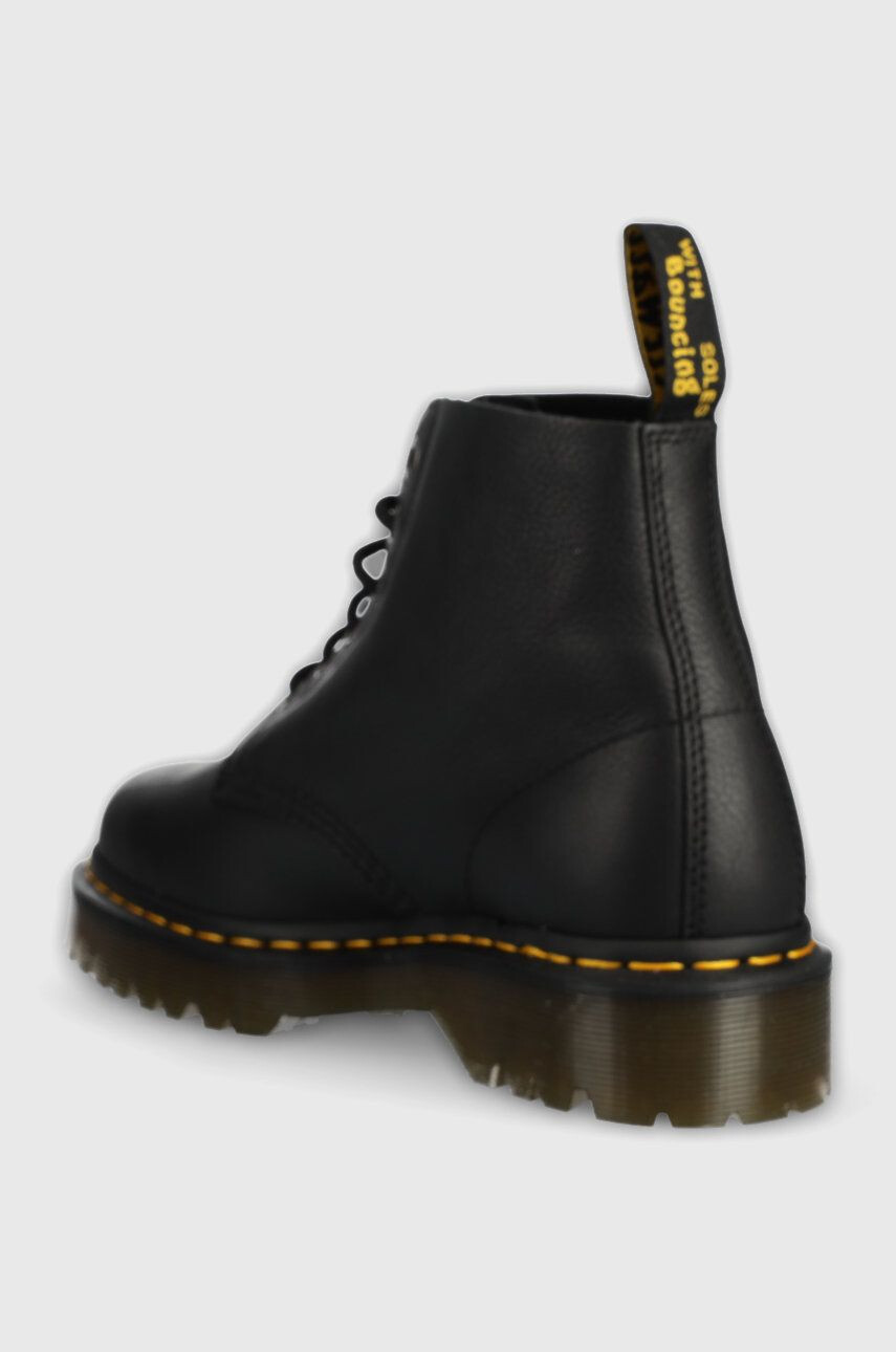 Dr. Martens Kožené workery 101 Ub Bex dámské černá barva na platformě - Pepit.cz