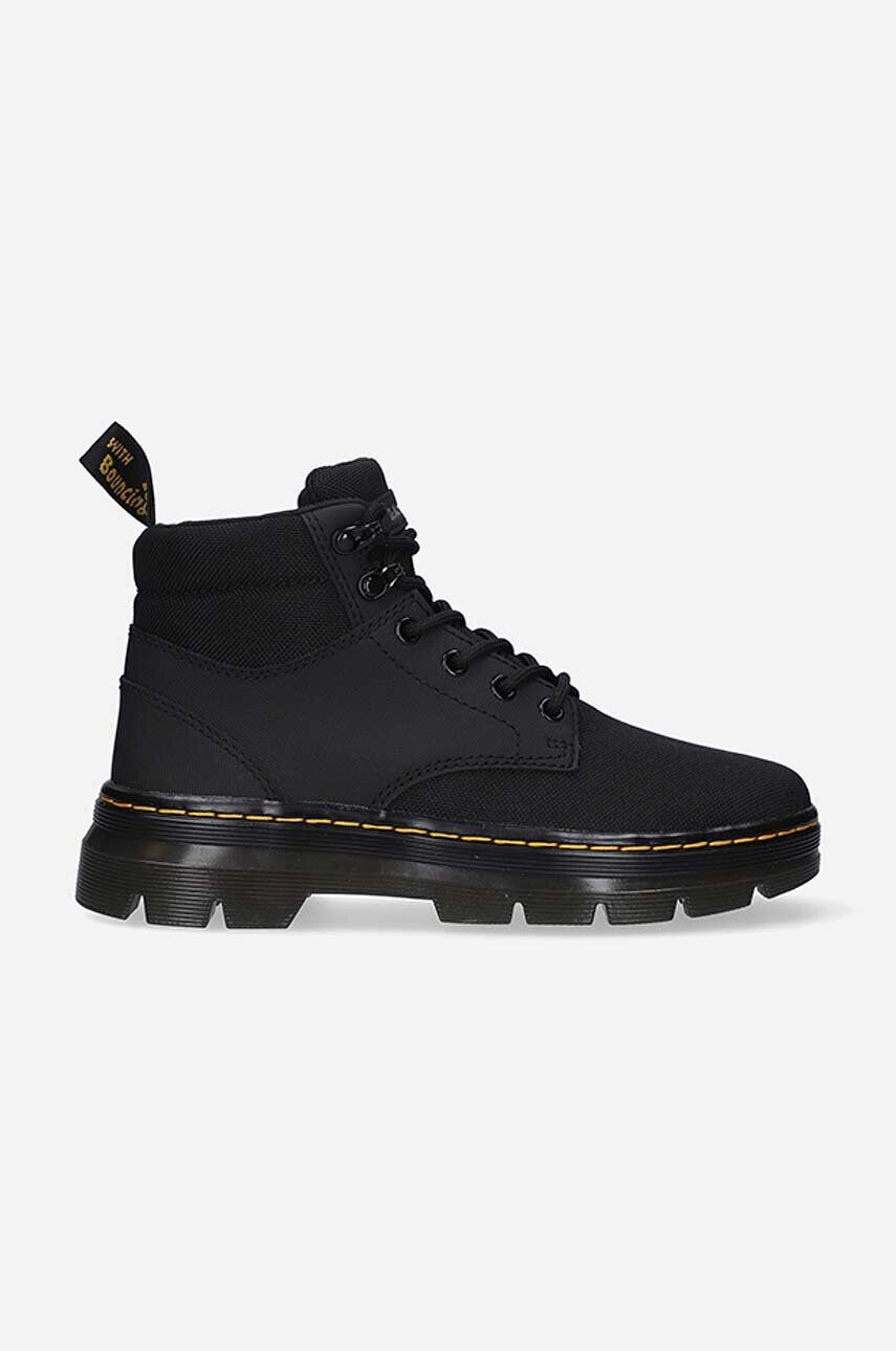 Dr. Martens Nízké kozačky Rakim 27109001 dámské černá barva na plochém podpatku 27109001-black - Pepit.cz