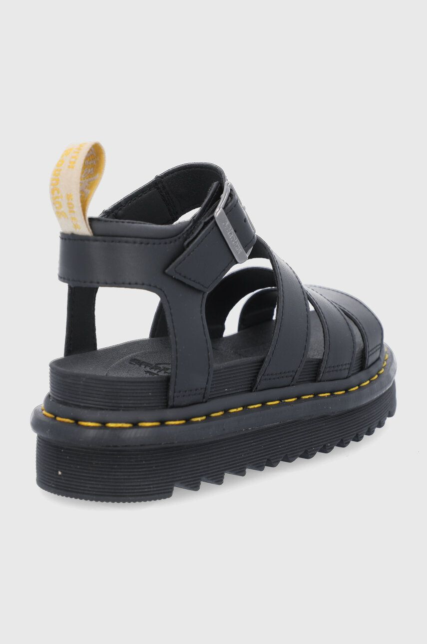 Dr. Martens Sandály dámské černá barva na platformě DM23806001.V.Blaire-Black - Pepit.cz