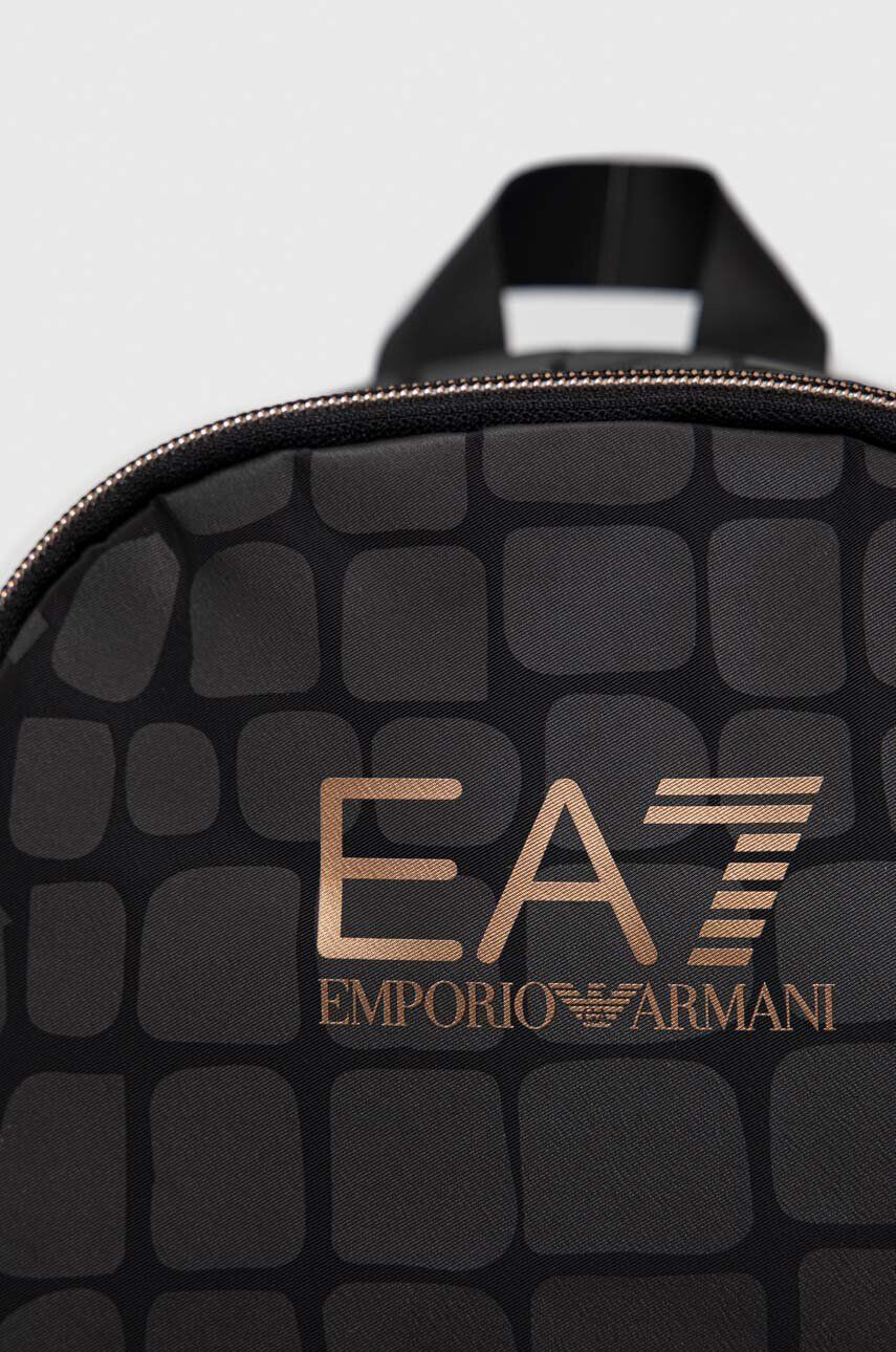 EA7 Emporio Armani Batoh dámský černá barva malý vzorovaný - Pepit.cz