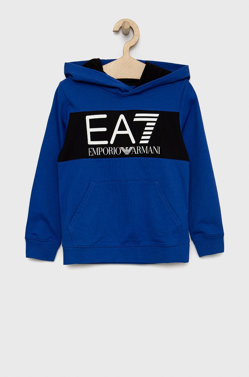 EA7 Emporio Armani Dětská bavlněná mikina - Pepit.cz