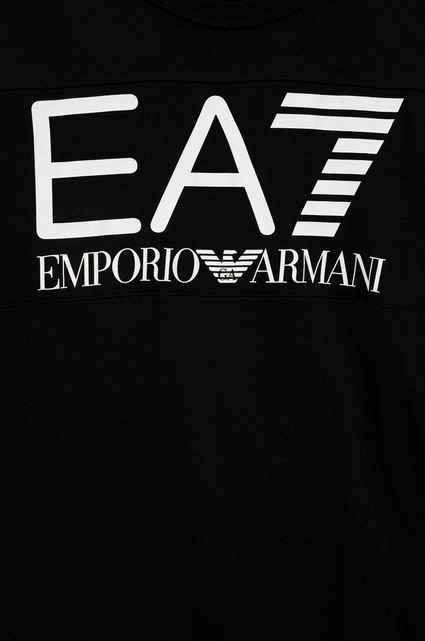 EA7 Emporio Armani Dětské bavlněné tričko - Pepit.cz