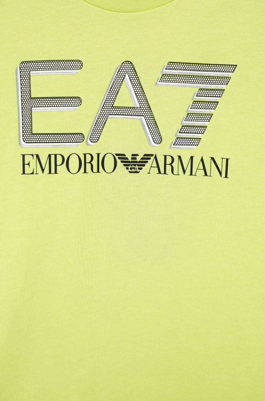 EA7 Emporio Armani Dětské bavlněné tričko - Pepit.cz