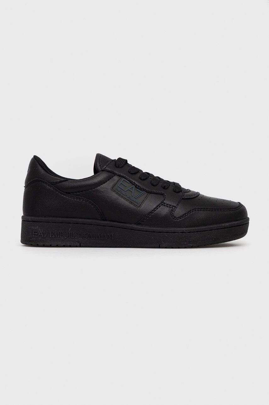 EA7 Emporio Armani Kožené sneakers boty - Pepit.cz