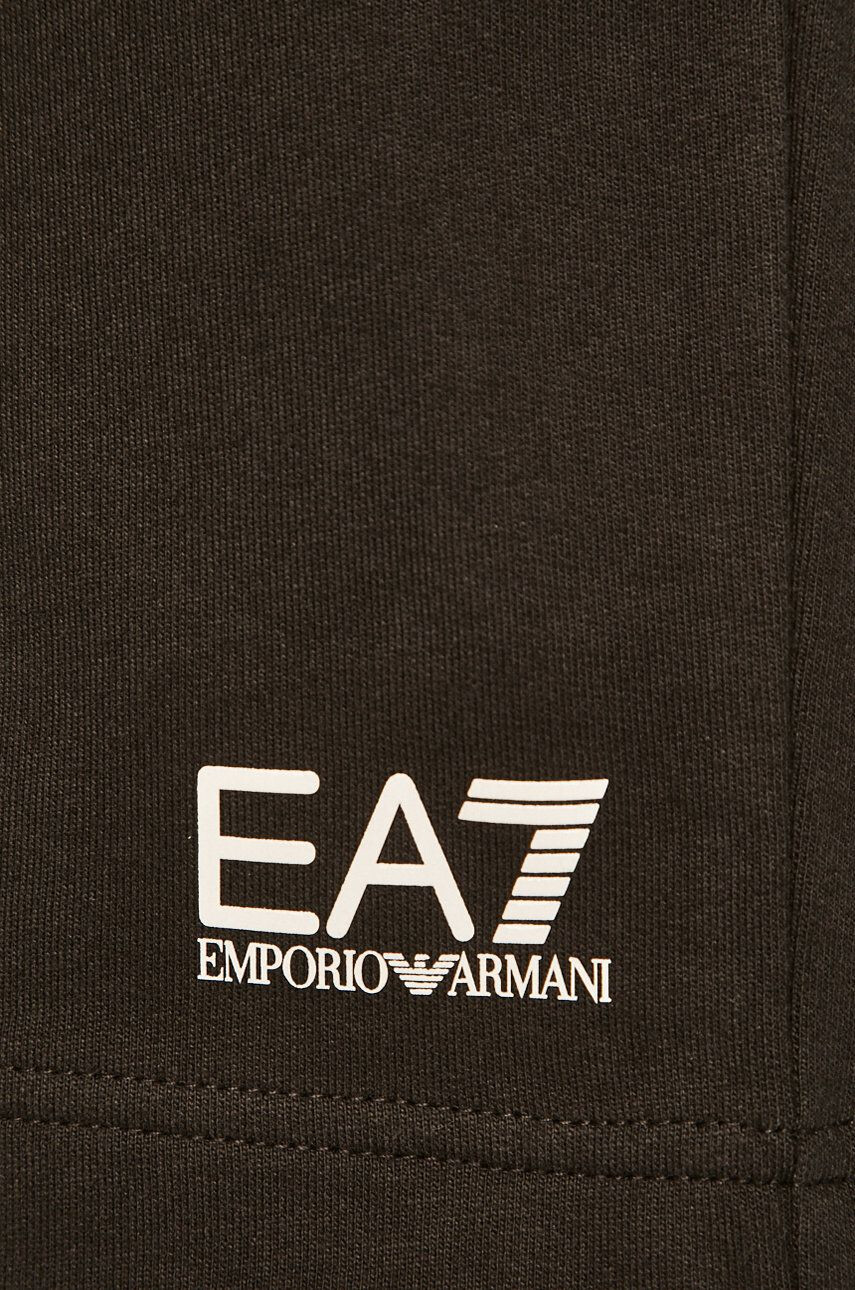 EA7 Emporio Armani Kraťasy pánské černá barva - Pepit.cz