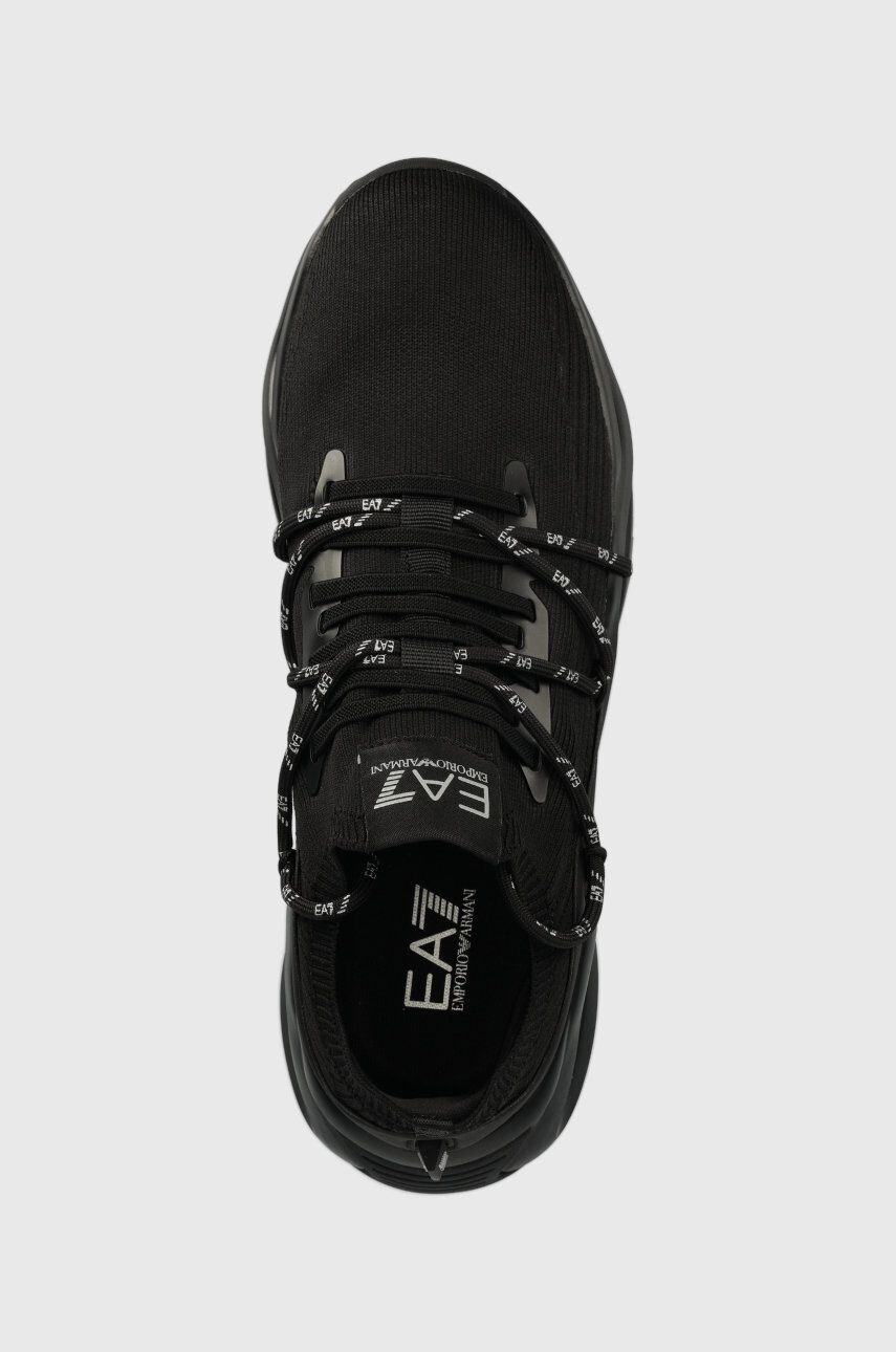 EA7 Emporio Armani Sneakers boty černá barva - Pepit.cz