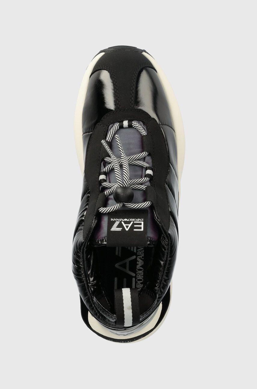 EA7 Emporio Armani Sneakers boty černá barva - Pepit.cz