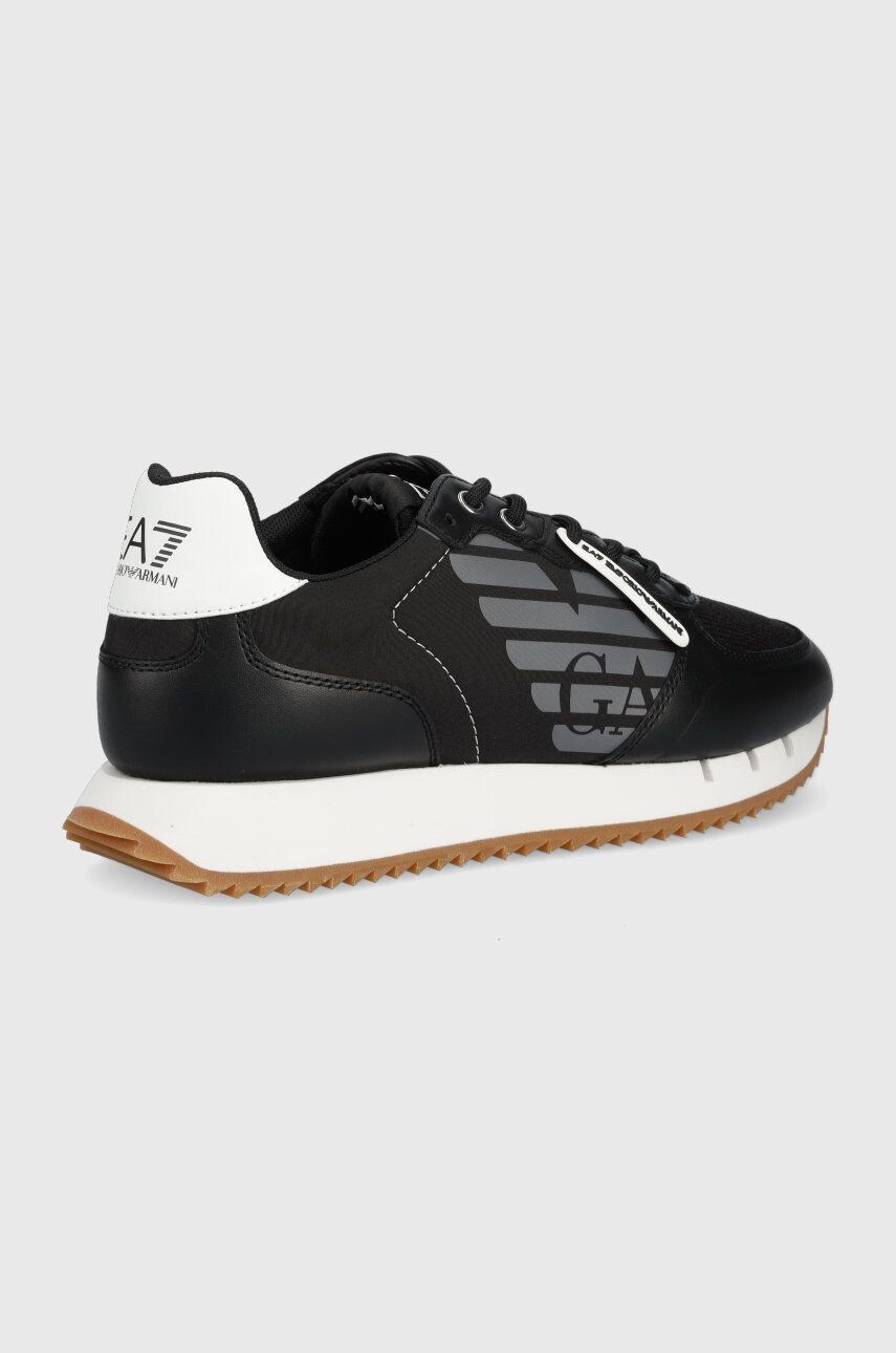 EA7 Emporio Armani Sneakers boty černá barva - Pepit.cz