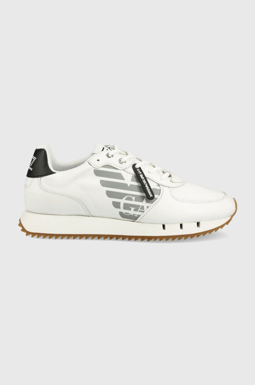 EA7 Emporio Armani Sneakers boty bílá barva - Pepit.cz