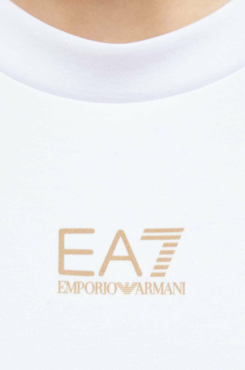 EA7 Emporio Armani Tepláková souprava bílá barva - Pepit.cz