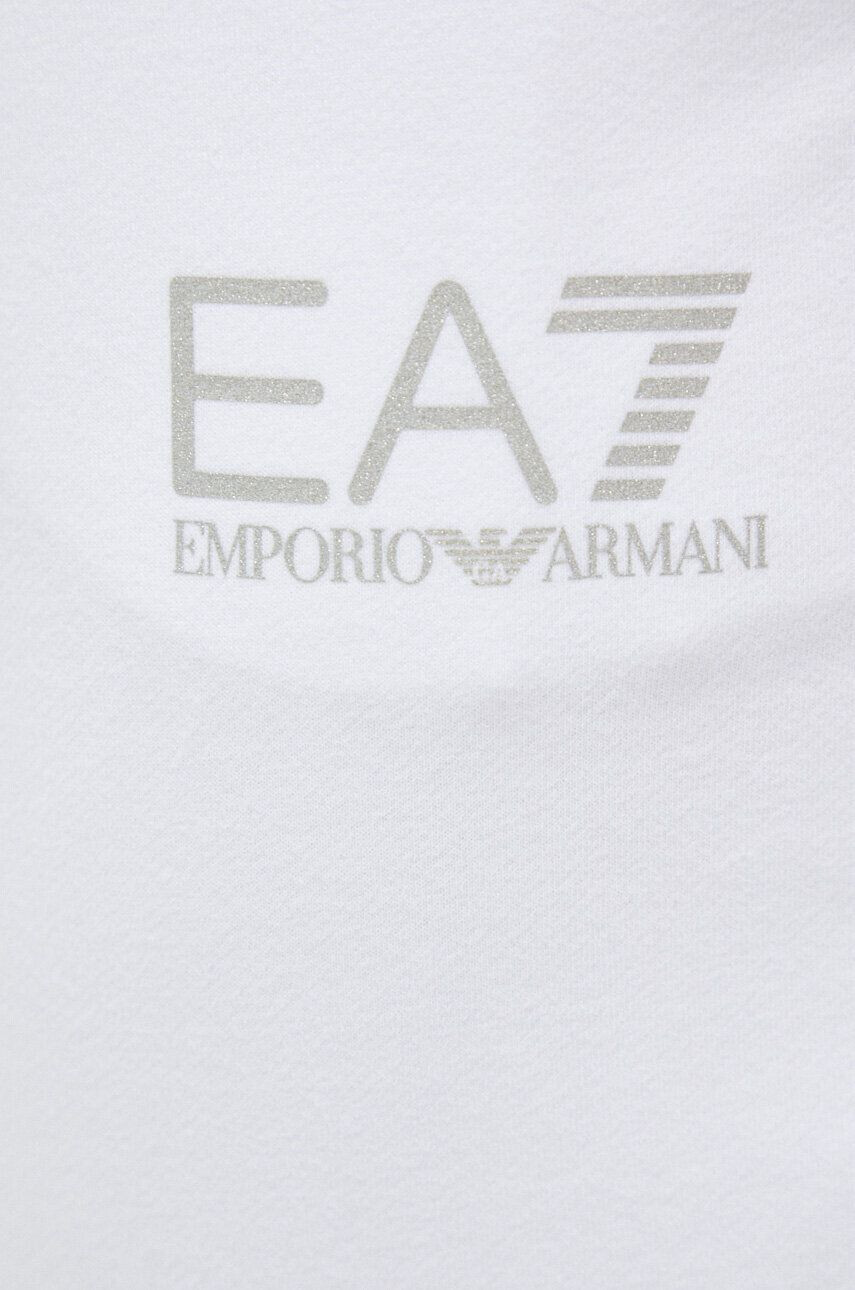 EA7 Emporio Armani Tepláky černá barva s aplikací - Pepit.cz