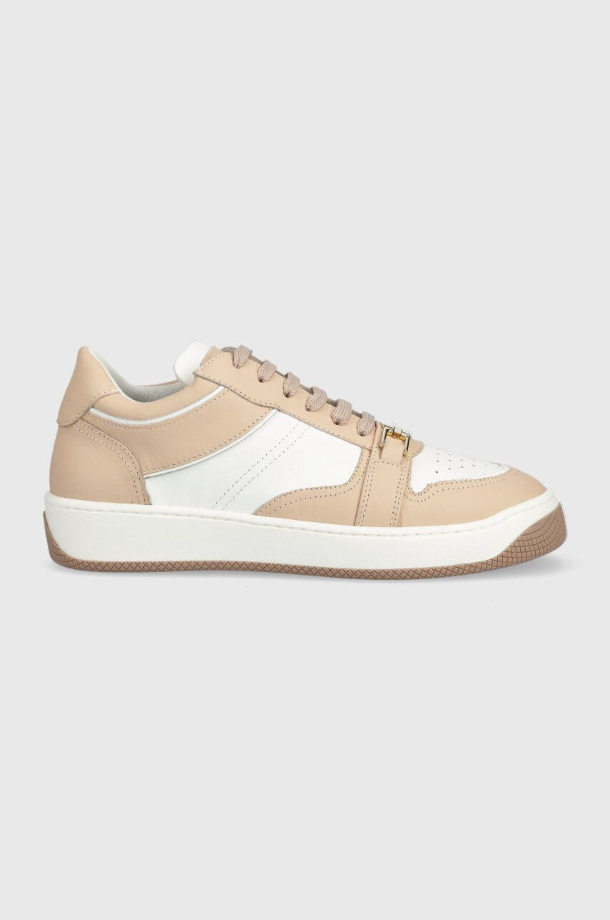 Elisabetta Franchi Kožené sneakers boty - Pepit.cz