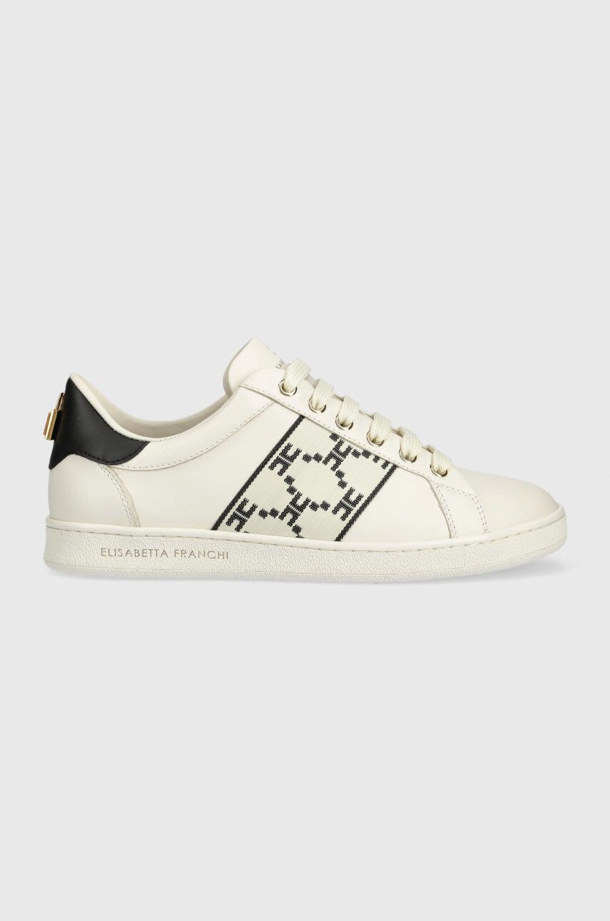 Elisabetta Franchi Kožené sneakers boty - Pepit.cz