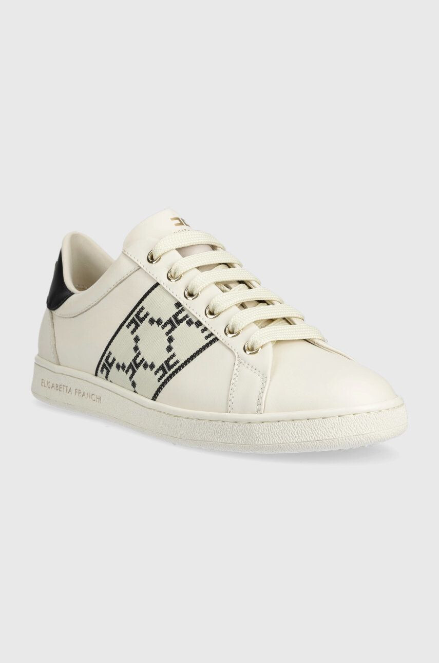 Elisabetta Franchi Kožené sneakers boty - Pepit.cz