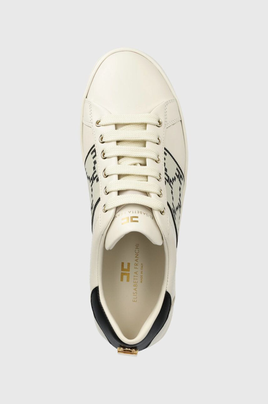 Elisabetta Franchi Kožené sneakers boty - Pepit.cz