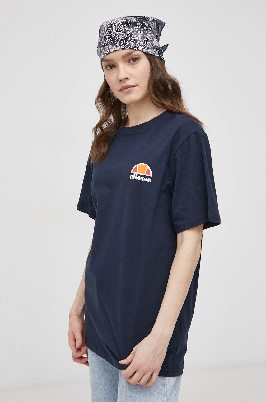 Ellesse Bavlněné tričko s potiskem SHN15150-402 - Pepit.cz