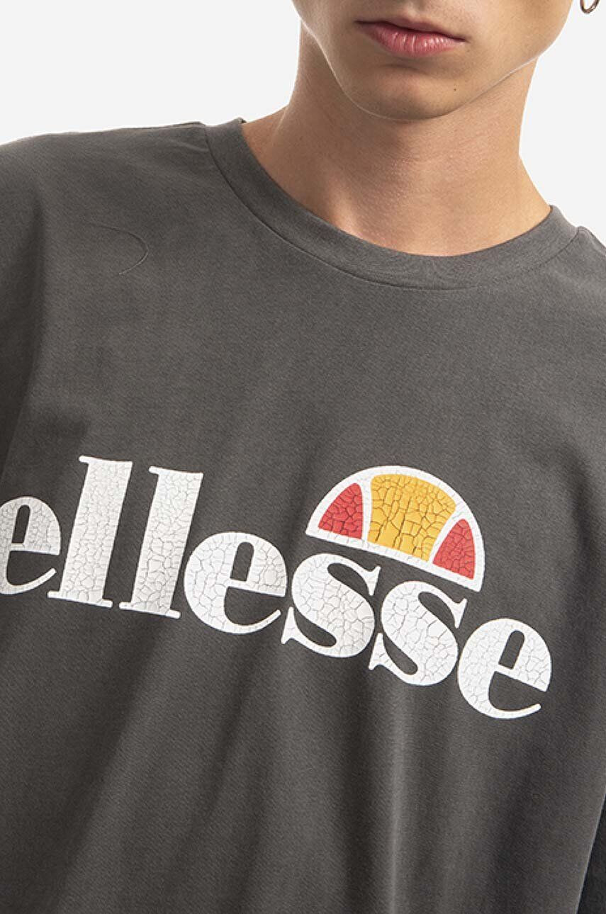 Ellesse Bavlněné tričko s potiskem SHN15150-402 - Pepit.cz