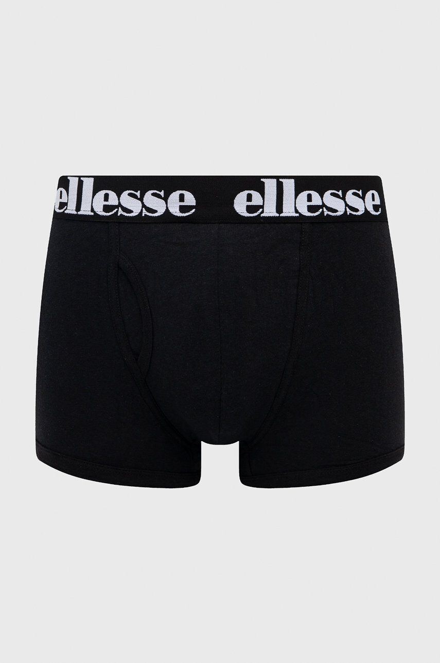 Ellesse Boxerky (3-pack) černá barva SHAY0614-011 - Pepit.cz