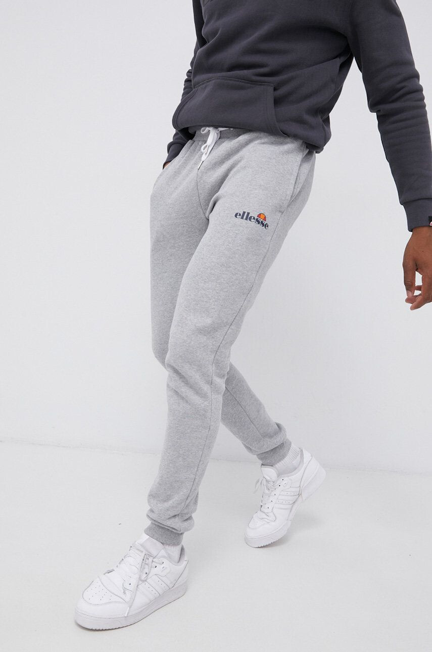 Ellesse Tepláky šedá barva s potiskem SHK12643-429 - Pepit.cz