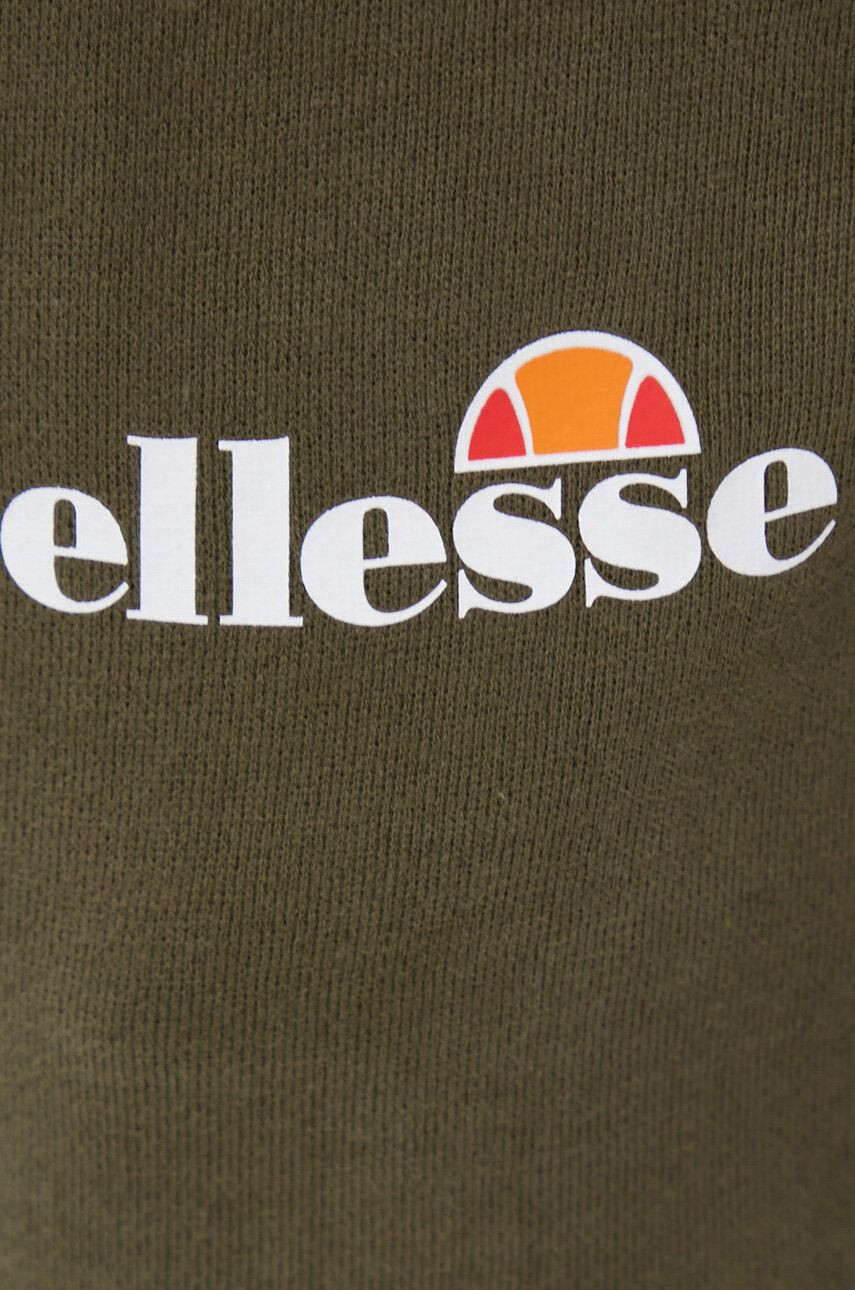 Ellesse Tepláky zelená barva s potiskem SHK12643-429 - Pepit.cz