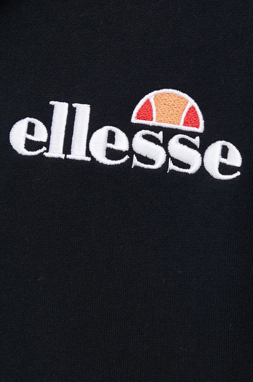 Ellesse Mikina pánská černá barva s aplikací SHS08782-112 - Pepit.cz