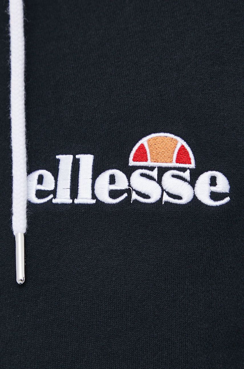 Ellesse Mikina dámská černá barva s kapucí s aplikací SGS08848-011 - Pepit.cz