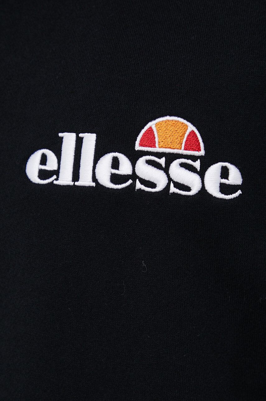 Ellesse Mikina pánská černá barva s aplikací SHS08784-011 - Pepit.cz