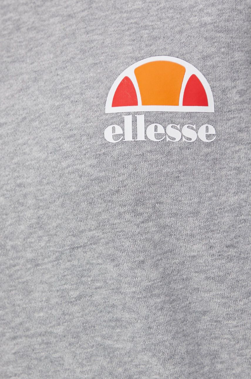 Ellesse Mikina pánská černá barva s kapucí s aplikací - Pepit.cz