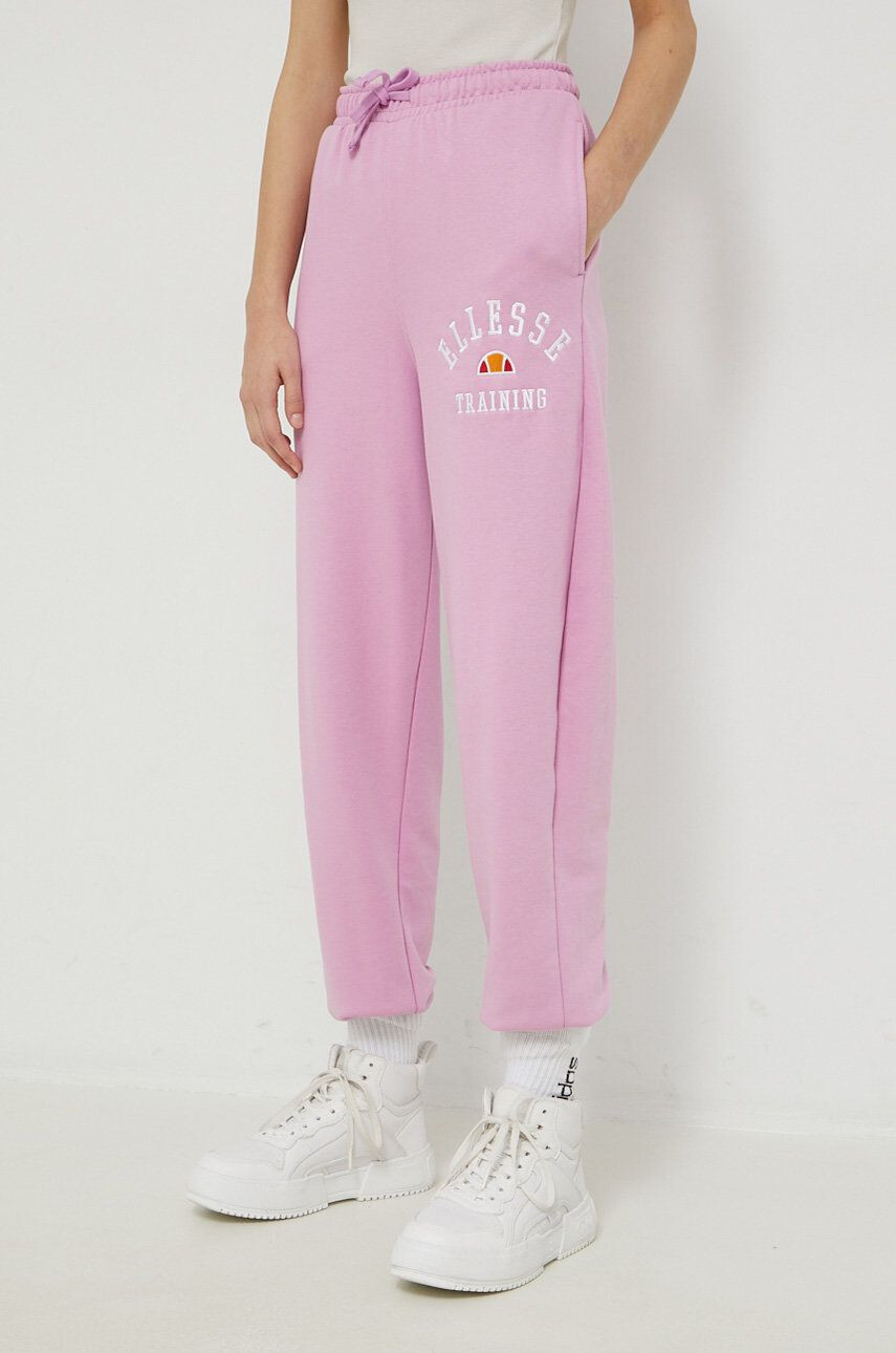 Ellesse Tepláky šedá barva s potiskem SHK12643-429 - Pepit.cz