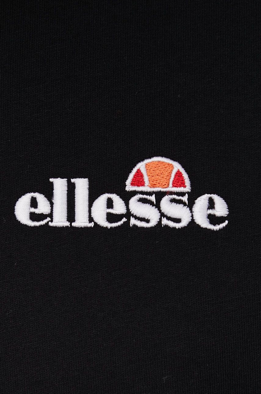 Ellesse Tričko černá barva s aplikací SHL10164-BLACK - Pepit.cz