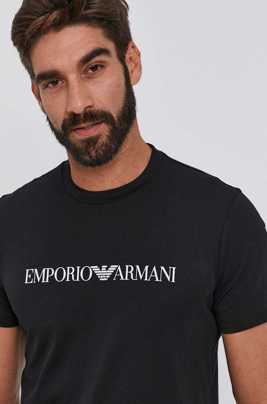 Emporio Armani Bavlněné tričko - Pepit.cz