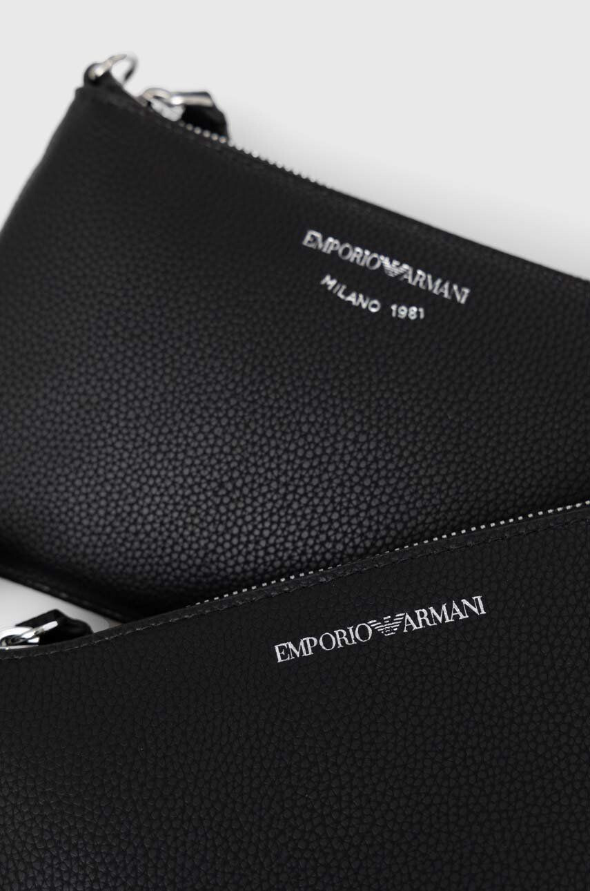 Emporio Armani Kabelka černá barva - Pepit.cz