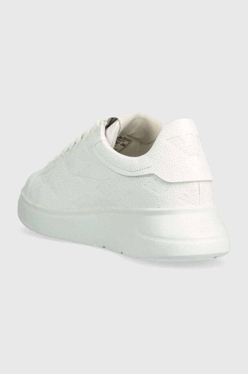 Emporio Armani Kožené sneakers boty X4X264 XN819 A222 bílá barva X4X264 XN819 A222 - Pepit.cz