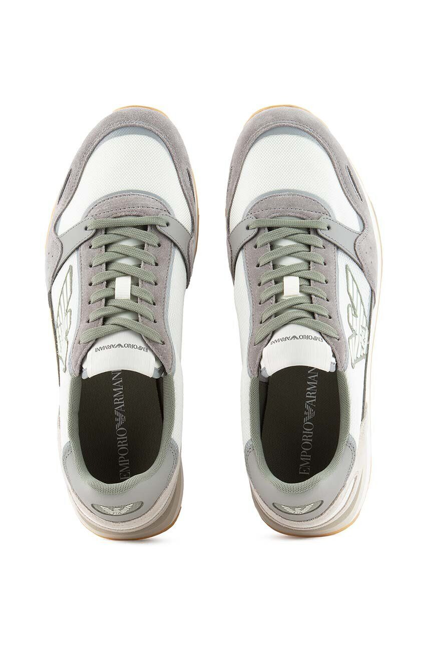 Emporio Armani Sneakers boty šedá barva X4X537 XN730 T083 - Pepit.cz