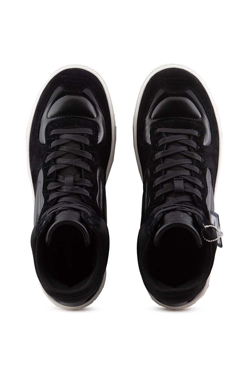 Emporio Armani Sneakers boty černá barva X4Z114 XN735 N515 - Pepit.cz