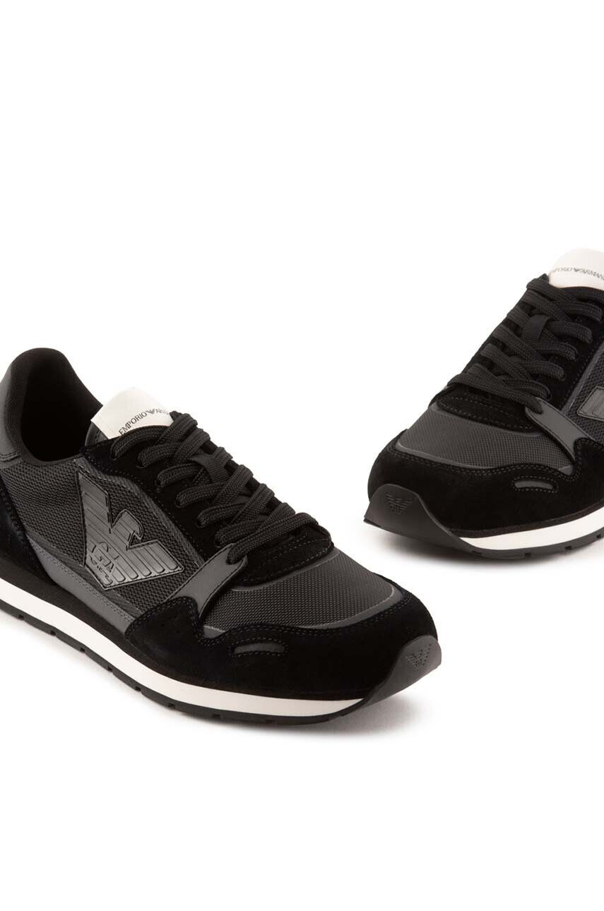 Emporio Armani Sneakers boty X4X537 XN730 R926 černá barva X4X537 XN730 R926 - Pepit.cz