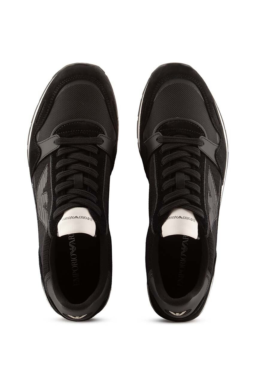 Emporio Armani Sneakers boty X4X537 XN730 R926 černá barva X4X537 XN730 R926 - Pepit.cz