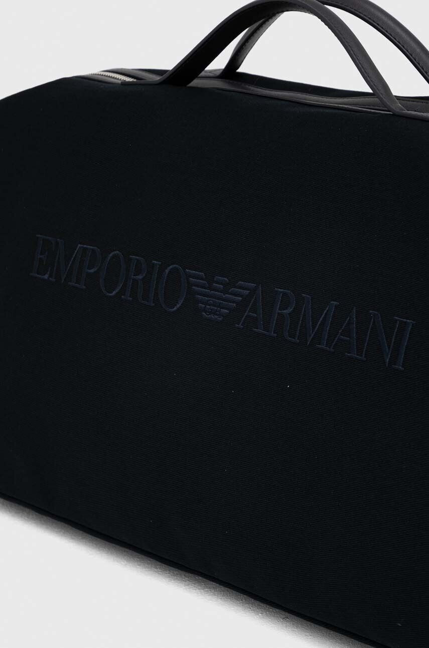 Emporio Armani Taška tmavomodrá barva - Pepit.cz