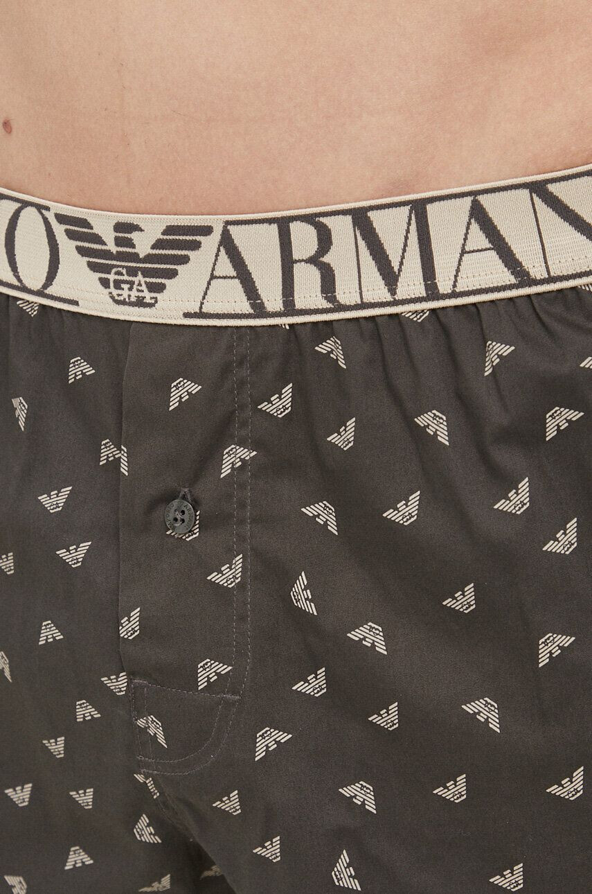 Emporio Armani Underwear Bavlněné boxerky šedá barva - Pepit.cz