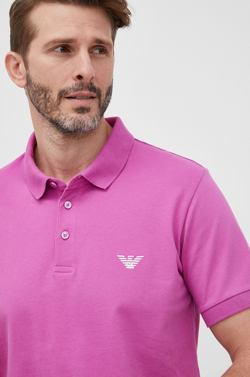 Emporio Armani Underwear Bavlněné polo tričko - Pepit.cz